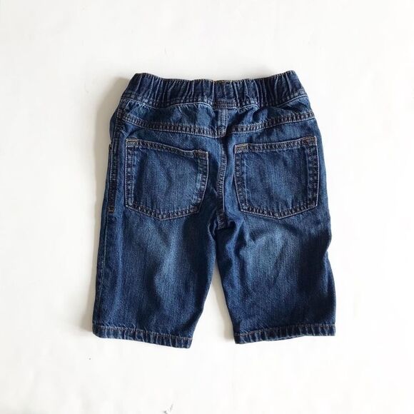 BABygap dark wash pull up jean shorts EUC S (6-7Y) - Picture 4 of 4